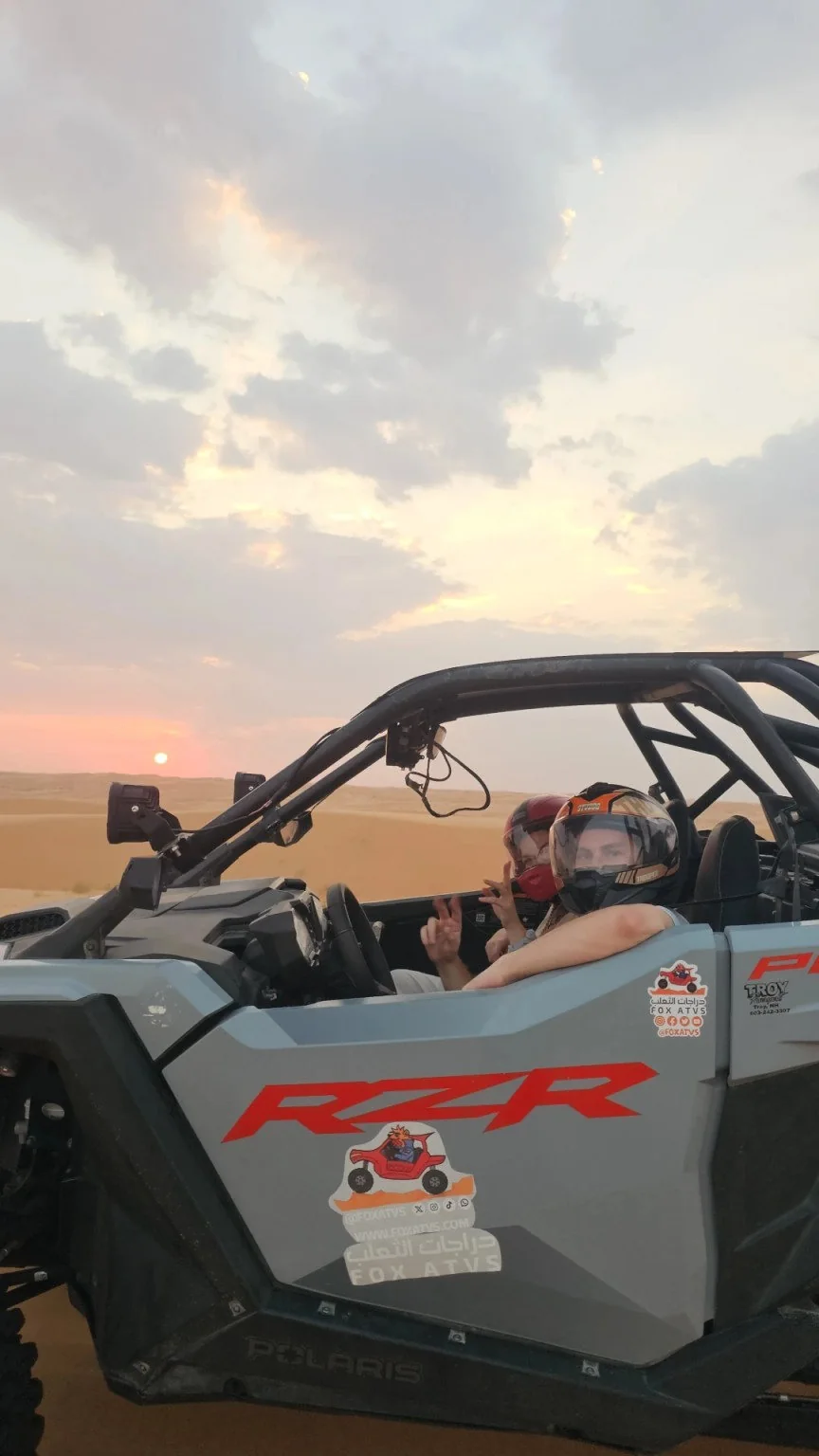 Finish with a story · FOX ATVs