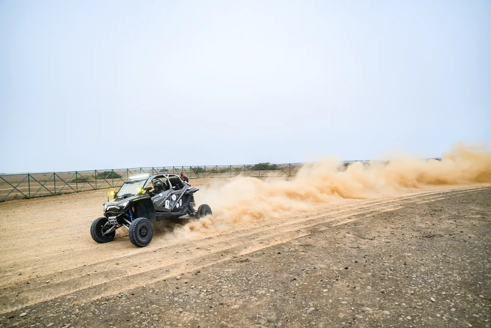 A FOX ATVs buggy on a guided off-road adventure in Oman