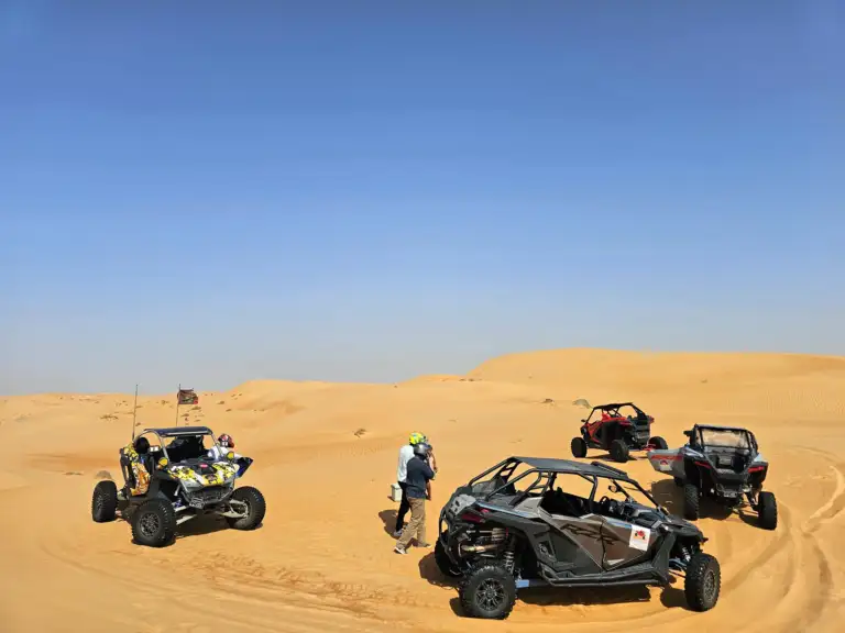 FOXATVs dune buggy convoy in Sharqiya Sands near Bidiyah