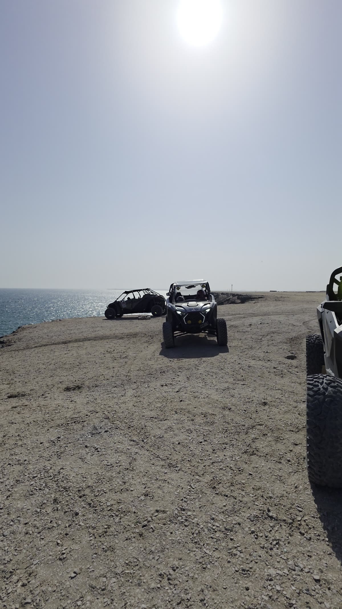 FOX ATVs expedition at the Arabian Sea coastal cliffs